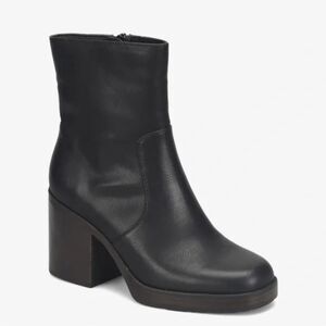 Korks Kyra Platform Ankle Bootie - Black 7.5M
